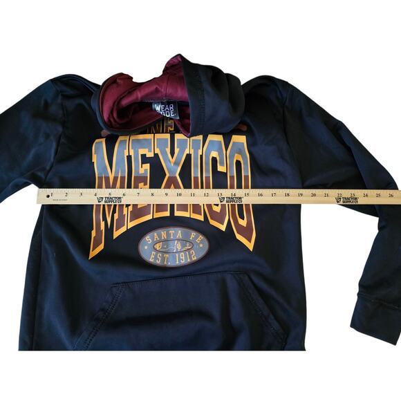 Wear Code New Mexico Santa Fe Graphic Hoodie Polyester Size S - Picture 5 of 5